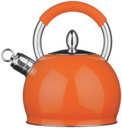 Premier Housewares - Whistling Kettle - Orange.